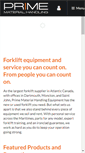Mobile Screenshot of primematerial.com